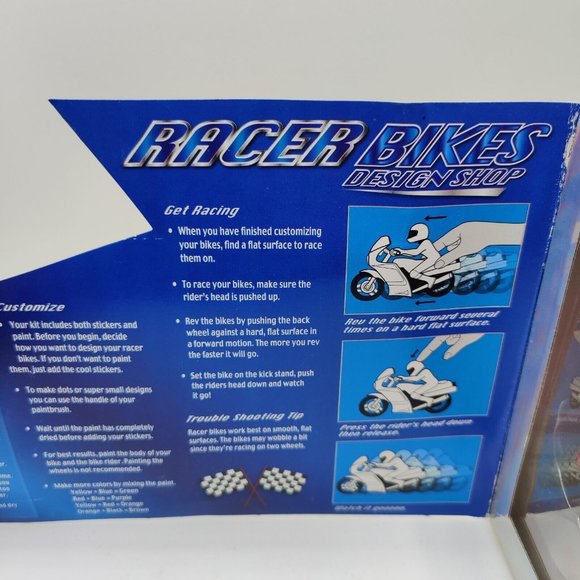 Motorcycle Model Kit Design & Paint by Faber Castell Adults & Kids Racer Bikes - Picture 3 of 6